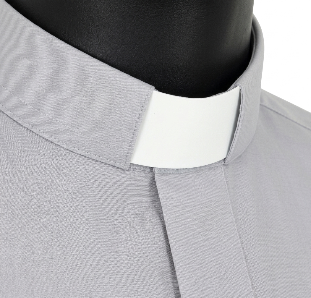 Dettaglio collo grigio